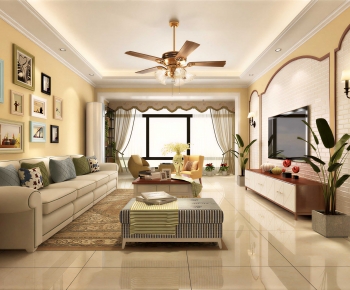 American Style A Living Room-ID:294008024