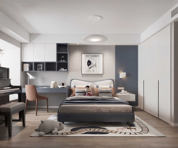 Nordic Style Boy's Room And Son's Room-ID:660602095