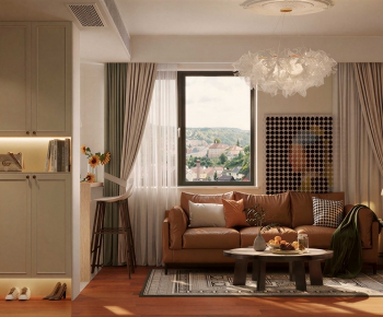 Modern A Living Room-ID:344109061
