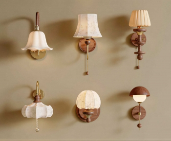 French Style Wall Lamp-ID:368293054