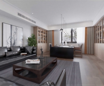 Modern Manager's Office-ID:740239651