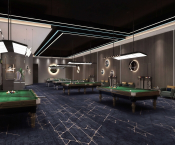 Modern Billiard Room-ID:611912971