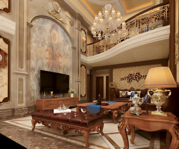 European Style Dining Room-ID:191255096