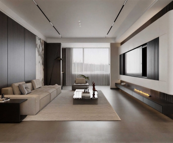 Modern A Living Room-ID:820898064