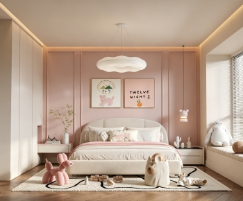 Modern Girl's Room Daughter's Room-ID:822381979