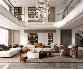 Modern A Living Room-ID:501163961