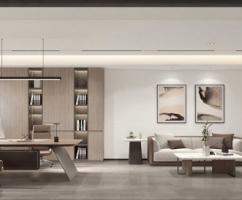Modern Manager's Office-ID:744977007