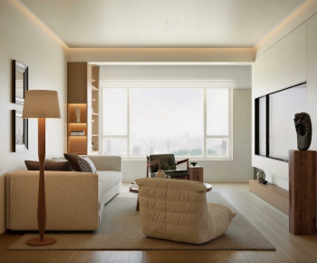 Modern A Living Room-ID:400749928