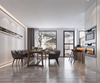 Modern Dining Room-ID:584131004