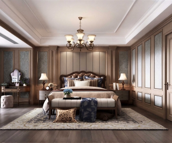 American Style Bedroom-ID:309619955