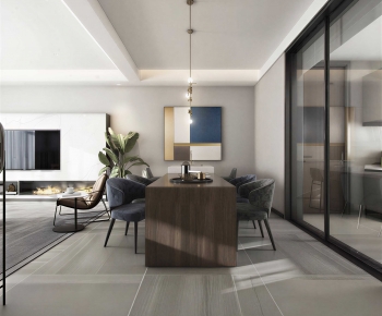 Modern Dining Room-ID:434134963