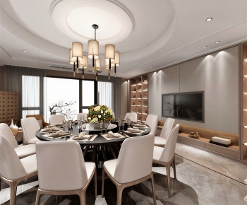 Modern Dining Room-ID:663914924