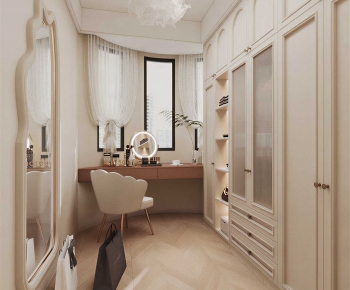 French Style Clothes Storage Area-ID:147697938