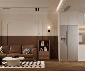 Modern A Living Room-ID:285069922