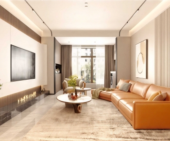 Modern A Living Room-ID:985856061