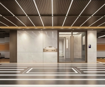 Modern Underground Parking Lot-ID:305097103