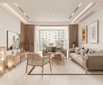 Modern A Living Room-ID:609834913