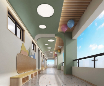 Modern Children's Kindergarten-ID:790115122