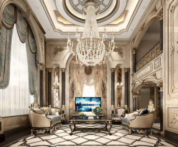 European Style A Living Room-ID:418145907
