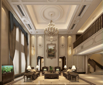 European Style A Living Room-ID:818784956
