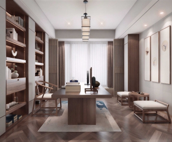 New Chinese Style Study Space-ID:539550075
