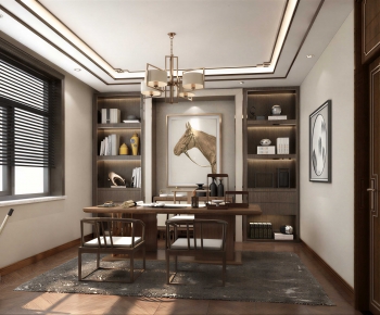New Chinese Style Study Space-ID:438203109