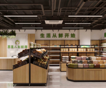 Industrial Style Supermarket-ID:878221994