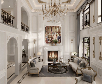 European Style A Living Room-ID:402381907