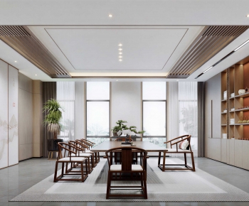 New Chinese Style Tea House-ID:966319083