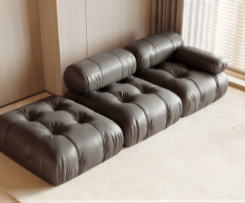 Modern Three-seat Sofa-ID:360495098