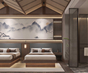 New Chinese Style Guest Room-ID:575735092