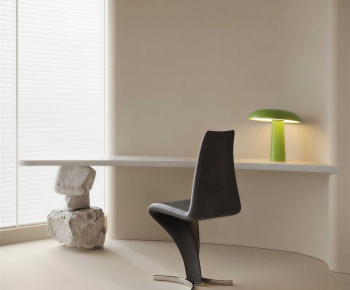 Modern Computer Desk And Chair-ID:693948988