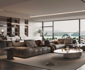 Modern A Living Room-ID:895955099