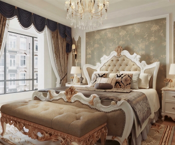 European Style Bedroom-ID:400760283