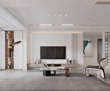 Modern A Living Room-ID:978669888