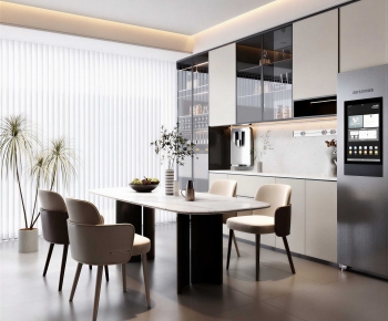 Modern Dining Room-ID:805349396
