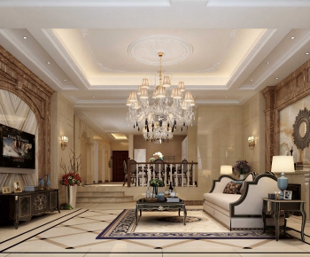 European Style A Living Room-ID:845015055