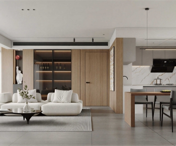 Modern A Living Room-ID:450932983