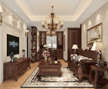 European Style A Living Room-ID:434490928
