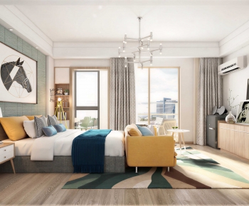 Modern Bedroom-ID:275305996