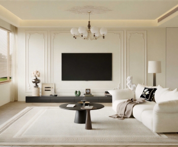 French Style A Living Room-ID:531138905