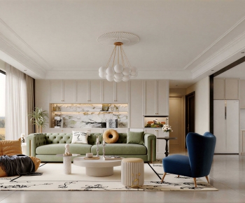Modern A Living Room-ID:952929024