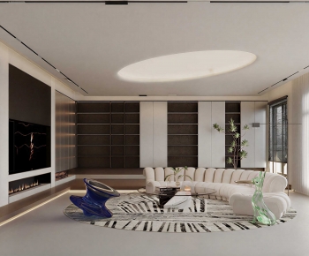 Modern A Living Room-ID:467874058