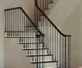 Simple European Style Staircase-ID:764070033