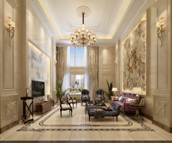 European Style A Living Room-ID:269491914