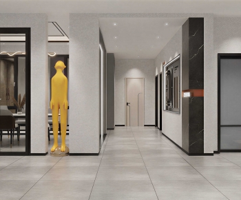 Modern Exhibition Hall-ID:897384881
