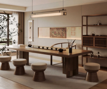 New Chinese Style Tea House-ID:862200989