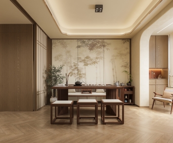New Chinese Style Tea House-ID:340183978