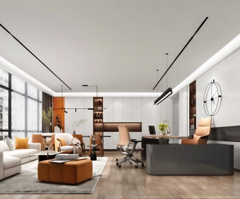Modern Manager's Office-ID:511833917