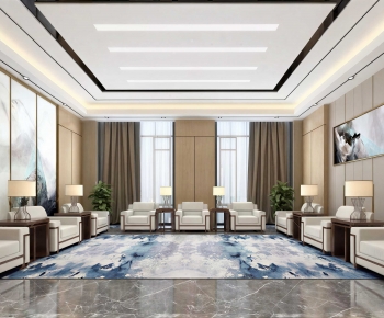 New Chinese Style Reception Room-ID:235091926